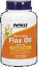 Organic Flax Oil (120 softgels 1000mg)